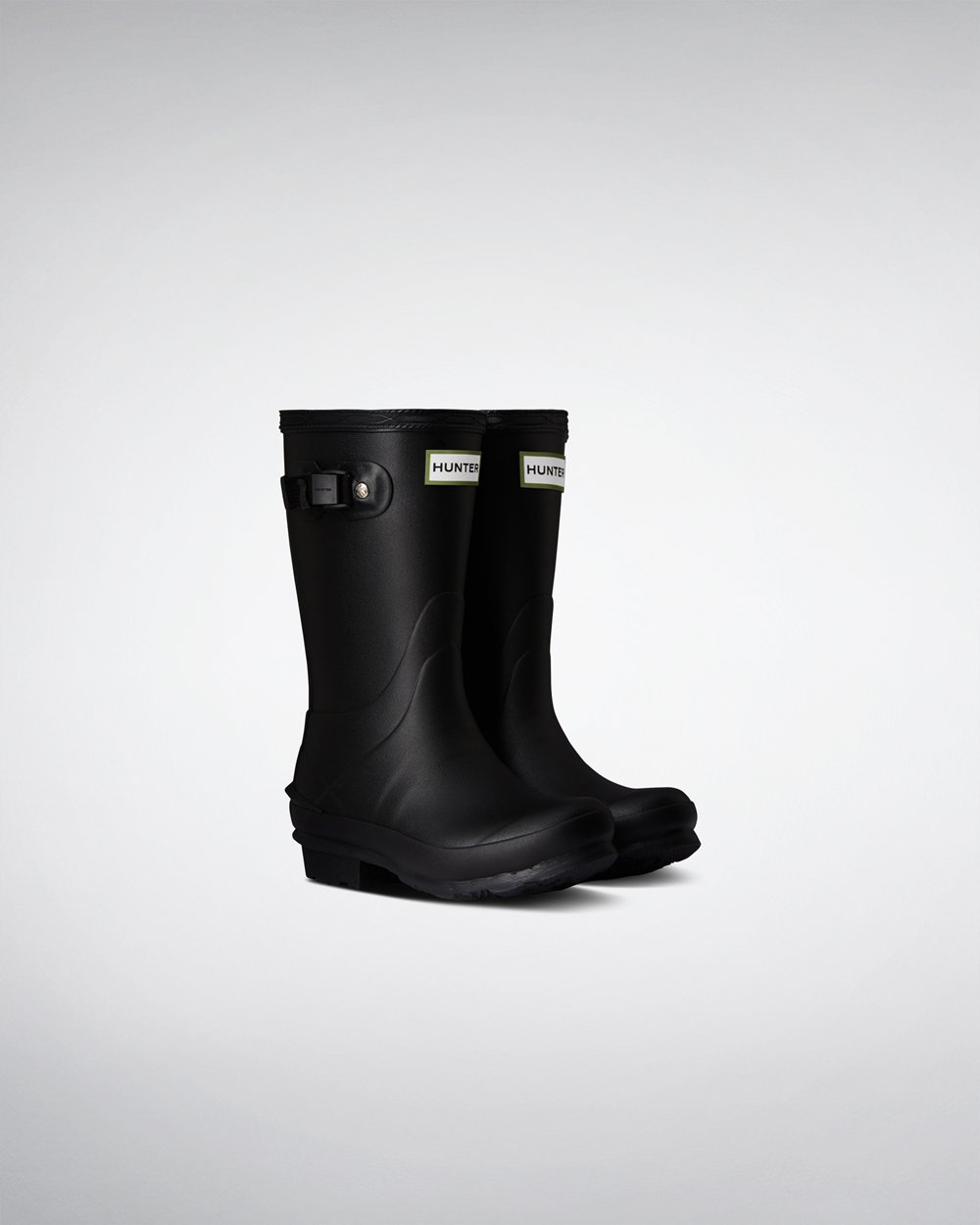 Kids Hunter Rain Boots Black - Norris - 4039578-QC